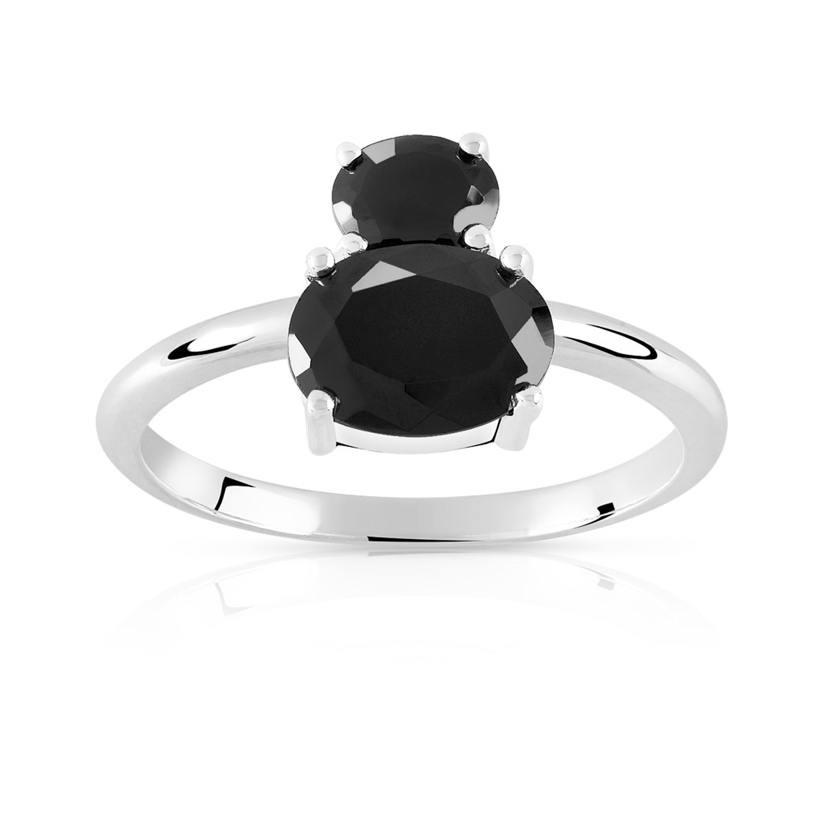 Bague argent 925 zirconia - vue V1