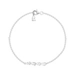 Bracelet argent 925 zirconia 19 cm