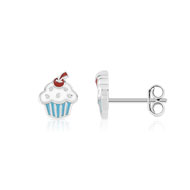 Boucles d'oreilles argent 925 laquée