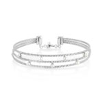Bracelet argent 925 acier perle de culture