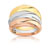 Bague 3 ors 750