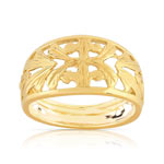 Bague or 750 jaune