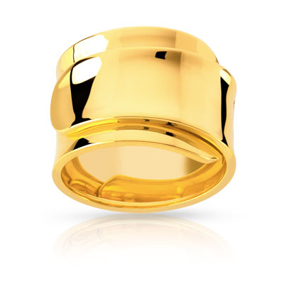 Bague or 750 jaune