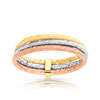 Bague 3 ors 750