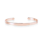 Bracelet plaqué or rose 60 mm