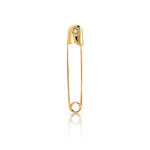 Broche or 750 jaune diamant