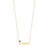 Collier or 375 jaune prénom