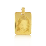 Pendentif or 375 jaune