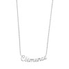 Collier prénom argent 925 40 cm