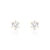 Boucles d&rsquo;oreilles or 750 jaune diamant