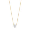 Collier 2 ors 750 diamant