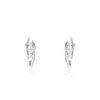 Demi-Créoles Trilogy or 750 blanc diamant