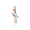 Pendentif Trilogy 2 ors 750 diamant