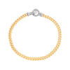 Bracelet 2 ors 750 diamant