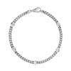 Bracelet or 750 blanc diamant