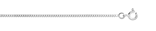 Cha&icirc;ne maille gourmette argent 925 50 cm