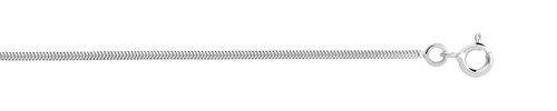Cha&icirc;ne maille serpent argent 925 45 cm