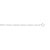 Chaine maille cheval argent 925 45 cm