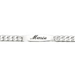 Gourmette argent 925 personnalisable