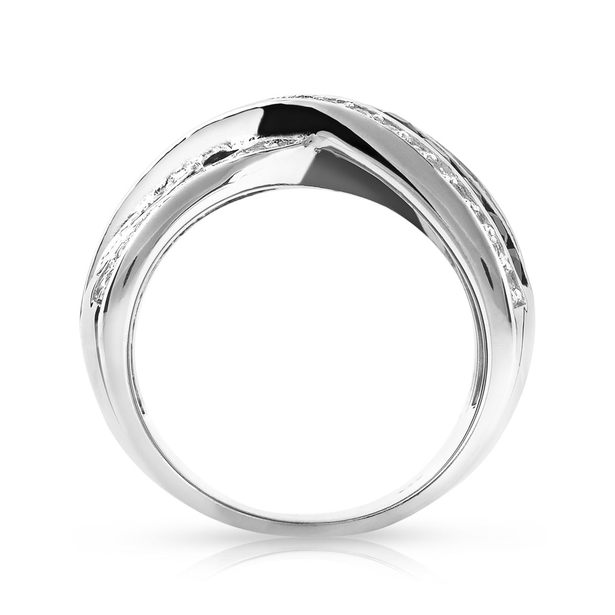 Bague argent 925 zirconia - vue V2
