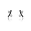 Boucles d'oreilles argent 925 zirconia