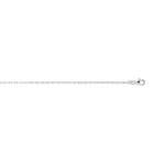 Chaine maille for&ccedil;at argent 925 45 cm