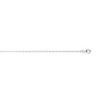 Chaine maille for&ccedil;at argent 925 50 cm