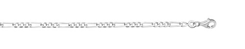Chaine maille cheval argent 925 50 cm