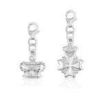 Lot 2 breloques argent 925