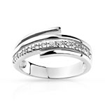 Bague argent 925 zirconia