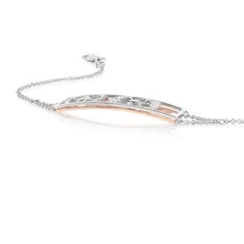 Bracelet Vesontio 2 ors 750 diamant