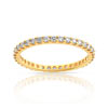 Alliance or 750 jaune diamant