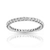 Alliance or 750 blanc diamant
