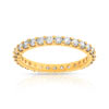 Alliance or 750 jaune diamant
