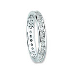 Alliance or 750 blanc diamant