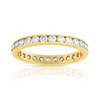 Alliance or 750 jaune diamant