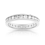 Alliance or 750 blanc diamant