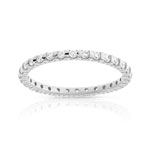 Alliance or 750 blanc diamant