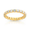 Alliance or 750 jaune diamant