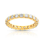 Alliance or 750 jaune diamant