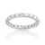 Alliance or 750 blanc diamant