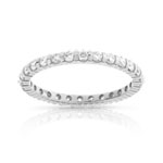Alliance or 750 blanc diamant