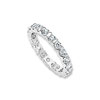 Alliance or 750 blanc diamant