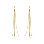 Boucles d&rsquo; oreilles or 375 jaune