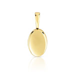 Pendentif or 375 jaune
