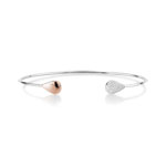 Bracelet 2 ors 375 diamant