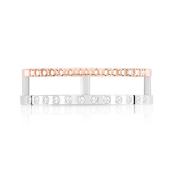 Bague 2 ors 375 diamant