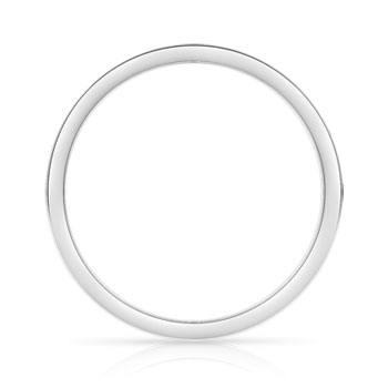 Alliance or 375 blanc diamant