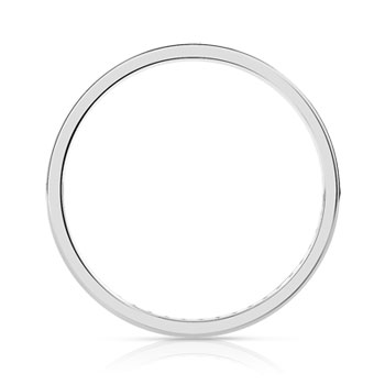 Alliance or 375 blanc diamant