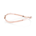 Bracelet or 375 rose